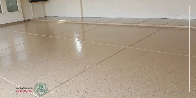 اجرای کفپوش آپوکسی روی سرامیک